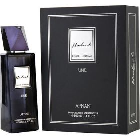 AFNAN MODEST UNE by Afnan Perfumes EAU DE PARFUM SPRAY 3.4 OZ