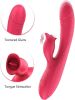 G Spot Vibrator ;  Rose Sex Toys for Clitoris G-spot Stimulation; Waterproof Dildo Vibrator with 10Powerful Vibrations Dual Motor Stimulator for Women