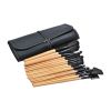 18 Pcs Makeup Brushes Set Powder Foundation Eyeshadow Brushes Pouch Bag