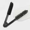 Double-Sided Hair Straightener Comb; Hairbrush Hair Comb Straightening Clamp; Hair Detangling Brush With Handle; For Hair Styling