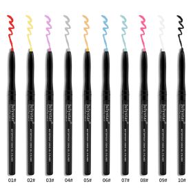 Color Eyeliner Waterproof Oil-Proof and Durable Eyeliner (Color: 7)