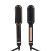 Negative Ionic Hair Straightener Brush for Fashion Women