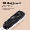 Hair Straightening Comb Artifact; Does Not Hurt Hair; Lazy Hair Straightener; Preheats For 5 Minutes To Make Straight Hair Slightly Curly; Curved Hair