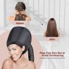 1pc Soft Bonnet Hooded Hair Dryer Attachment For Natural Curly Textured Hair Care; Drying; Styling; Curling; Adjustable Large Hooded Bonnet